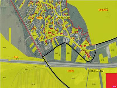 Vanzare teren intravilan Cernica - Caldararu, ILFOV