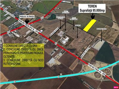 Vanzare teren Popesti Leordeni - Oltenitei - A0, Ilfov