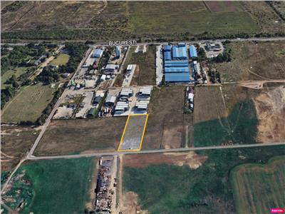 Inchiriere platforma pietruita/spatiu industrial Domnesti - Centura, ILFOV