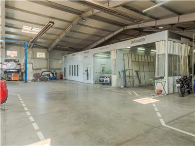 Inchiriere depozit/hala/spatiu industrial - SERVICE AUTO Domnesti - Centura, ILFOV