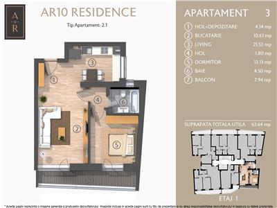 Vanzare apartament 2 camere Dacia- Eminescu, Bucuresti