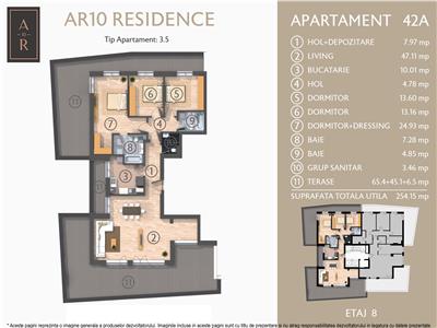 Vanzare apartament 4 camere penthouse Dacia - Eminescu, Bucuresti